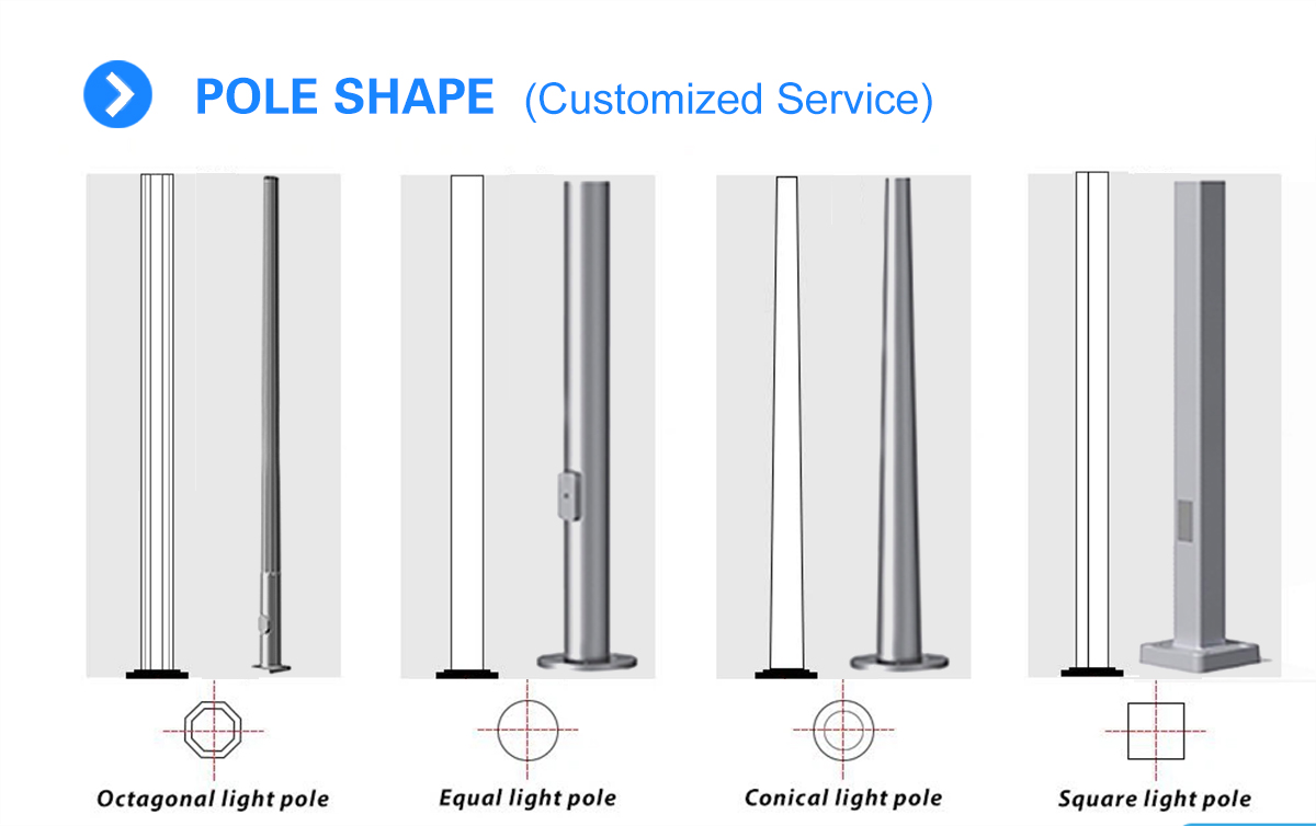 traffic pole shape